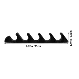 4pcs Chaise Adjustment Bracket Plastic Five-Gear Recliner Buckle For Outdoor Folding Lounge Chairs Patio Furniture Adjuster