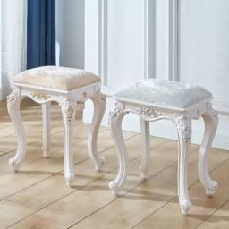 European American Style Dressing Stools Makeup Stool Soft Small Square Ottomans Household Chairs Princess Bedroom Nail Stools
