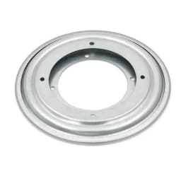 5.5/8/9/12 INCH Sliver Color Heavy Duty Round Shape Galvanized Lazy Susan Turntable Heavy Duty Bearing Rotating Swivel Plate