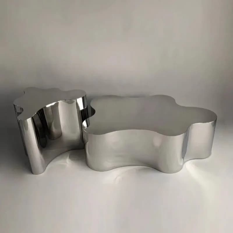 Metal Luxury Coffee Table Decoration Living Room Designer Side Table Moving Standing Nordic Couchtisch Lounge Suite Furniture