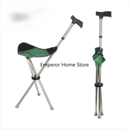 Climbing Mountain Beach Chair Retractable Folding Straight Cane Stool Elderly Assistance Walking Leisure Hand-held Chair 캠핑의자 의자