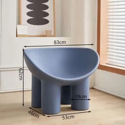 Roly Poly Chair Modern Sofa Nordic Living Room Chairs Lounge Salon Lazy Ergonomic Relax Designer Luxury Chaise Home Furniture