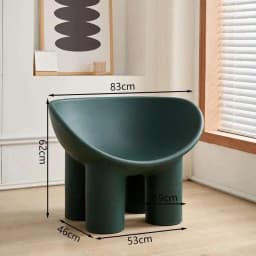 Roly Poly Chair Modern Sofa Nordic Living Room Chairs Lounge Salon Lazy Ergonomic Relax Designer Luxury Chaise Home Furniture
