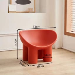 Roly Poly Chair Modern Sofa Nordic Living Room Chairs Lounge Salon Lazy Ergonomic Relax Designer Luxury Chaise Home Furniture
