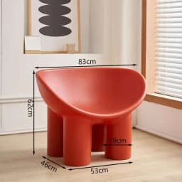 Roly Poly Chair Modern Sofa Nordic Living Room Chairs Lounge Salon Lazy Ergonomic Relax Designer Luxury Chaise Home Furniture