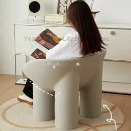 Roly Poly Chair Modern Sofa Nordic Living Room Chairs Lounge Salon Lazy Ergonomic Relax Designer Luxury Chaise Home Furniture