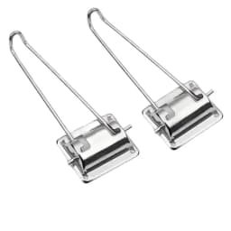 2pcs Furniture Table Legs Metal Folding Table Feet Folding Coffee Table Hairpin Legs Replacement Furniture Legs 21x7.2cm