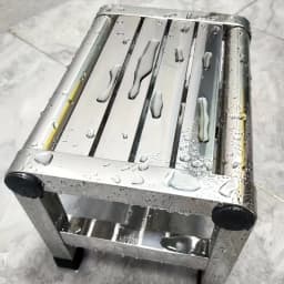 Multi Functional Stainless Steel Stool - Durable Thick & Sturdy Stool, Ideal for Living Room, Bathroom, Kitchen, Corridors