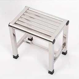 Multi Functional Stainless Steel Stool - Durable Thick & Sturdy Stool, Ideal for Living Room, Bathroom, Kitchen, Corridors