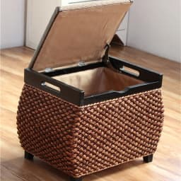 MOMO Rattan Storage Stool Storage Stool Solid Wood Storage Box Shoes Stool Household Can Sit Sofa Stool Doorway Shoe Bench