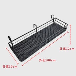 Elegant European-Style Flower Stand Expansive Iron Art Balcony Rail Organizer Decorative Hanging Pot Holder Urban Green Space