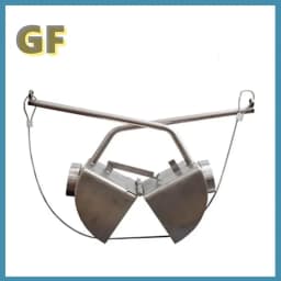 ETC-200 Sludge Sampler Stainless Steel Box Mud Dredging Lake Bottom Sludge Sediment Grab Sampler