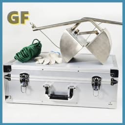 ETC-200 Sludge Sampler Stainless Steel Box Mud Dredging Lake Bottom Sludge Sediment Grab Sampler