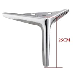 4Pcs/Set Metal 12/15/19/25cm Furniture Feet For TV Cabinet Sofa Coffee Table Bathroom Cabinet Drawer Cabinet Leg Support Feet