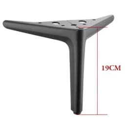 4Pcs/Set Metal 12/15/19/25cm Furniture Feet For TV Cabinet Sofa Coffee Table Bathroom Cabinet Drawer Cabinet Leg Support Feet