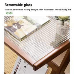 Z Shaped Side Table Creative Tea Coffee Table With Rack For Household Sofa Corner Living Room Bedroom Small Apartment Supplies