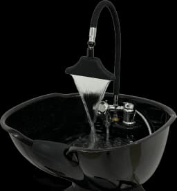 Factory Supply head spa with water circulation Bending Shower With Pillow for Shampoo Bed