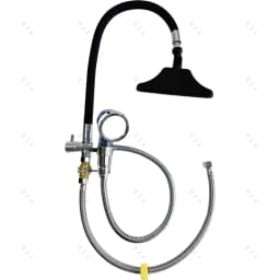 Factory Supply head spa with water circulation Bending Shower With Pillow for Shampoo Bed