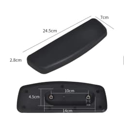 2Pcs Chair Replacement Arm Pads Chair Armrest Arms Support Cushion Pad Universal for Office Reading Chair Accessories