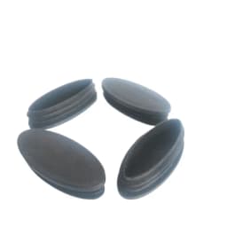 20Pcs Olive Tubes Plug Pipe Blanking End Cap Non-slip Table Foot Dust Cover Chair Leg Socks Floor Protector Pad Furniture Parts