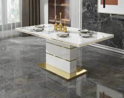 Marble Square Dining Table Set 4 Chairs and 6 Chairs,modern Luxury Gold with 6 Seater Restaurant Dining Room Furniture