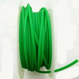 1M Round Urethane Drive Belt Diameter 2/3/4/5/6/8/10/12mm Rough Surface Green