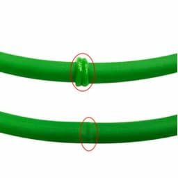 1M Round Urethane Drive Belt Diameter 2/3/4/5/6/8/10/12mm Rough Surface Green