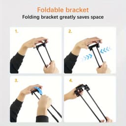 Heavy-Duty Collapsible Metal Hair Pin Table Legs Pads for DIY Projects and Home Furniture - Sturdy, Foldable, Assemble 