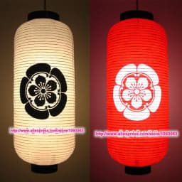 Sakura Japanese Paper Lamp Customized Handmade Lantern Restaurant Cusinine Hotel Spa Shop Room Decoration