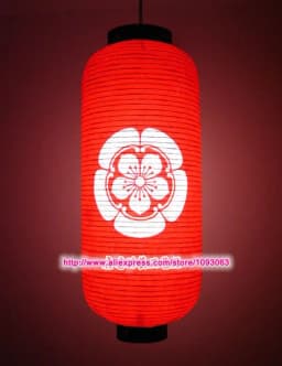 Sakura Japanese Paper Lamp Customized Handmade Lantern Restaurant Cusinine Hotel Spa Shop Room Decoration