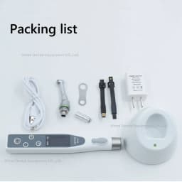 den tal Wireless Endo Motor Smart 9 Programs with LED Lamp and 16:1 Reduction Contra Angle Endodontic Instrument
