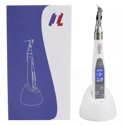den tal Wireless Endo Motor Smart 9 Programs with LED Lamp and 16:1 Reduction Contra Angle Endodontic Instrument