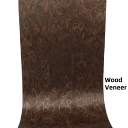 Technology Ebony Root Burl Wood Veneer Sheets for High-end Furniture Decoration Crafts DIY Panels Veneer L:2.5metersX580X0.25mm