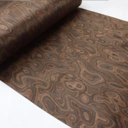 Technology Ebony Root Burl Wood Veneer Sheets for High-end Furniture Decoration Crafts DIY Panels Veneer L:2.5metersX580X0.25mm