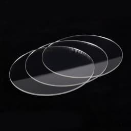 1mm~10mm THICK Transparent acrylic disc organic glass round Sheet PMMA clear DIY material