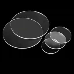 1mm~10mm THICK Transparent acrylic disc organic glass round Sheet PMMA clear DIY material