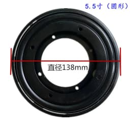 5.5/8/9/12 INCH Black Color Heavy Duty Round Shape Galvanized Lazy Susan Turntable Heavy Duty Bearing Rotating Swivel Plate