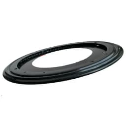 5.5/8/9/12 INCH Black Color Heavy Duty Round Shape Galvanized Lazy Susan Turntable Heavy Duty Bearing Rotating Swivel Plate