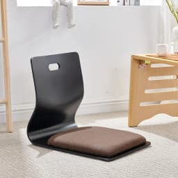 Japanese Chair Design Home Living Room Furniture Kotatsu Table Chair Tatami LegLess Floor Chair Black Finish