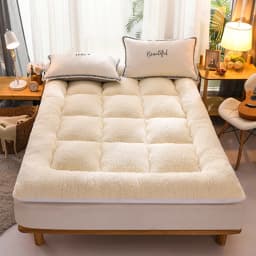 Winter Thickened Warm Mattress Upholstery High Quality Household Pad Tatami Floor Mat Student Dormitory Lamb Cashmere Mattresses