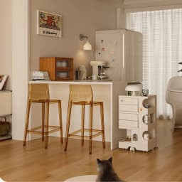 Scandinavian Style Transparent Acrylic Bar Stools Light Luxury Simple High Chair for Cafe Milk Tea Store Household