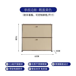 Modern Module Living Room Cabinet Stainless Steel TV Cabinet Storage Combination Sideboard Chest of Drawers Customizable Wooden