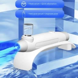 2025/High Pressure 450nm Blue Light Facial Care Nano Spray Water Pen for Facial Deep Hydration
