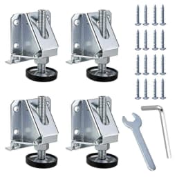 4Pcs Adjustable Furniture Leveler Heavy Duty Furniture Feet Support For Sofa Table Chair Cabinet Height Adjuster Leveling Feet