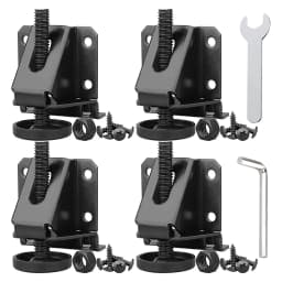 4Pcs Adjustable Furniture Leveler Heavy Duty Furniture Feet Support For Sofa Table Chair Cabinet Height Adjuster Leveling Feet
