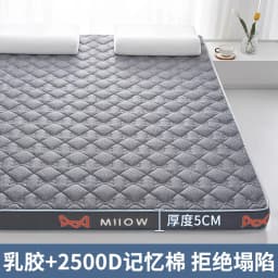 Thai Latex Filling Tatami Mat High Grade Thicken 4/7cm Sponge Mattress Twin King Queen Size Keep Warm Winter Bed Cover Cushion