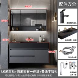 Wooden Organizer Bathroom Cabinets Wall Mounted Luxury Organiser Bathroom Cabinets Storage Mirror Armario De Banheiro Furniture