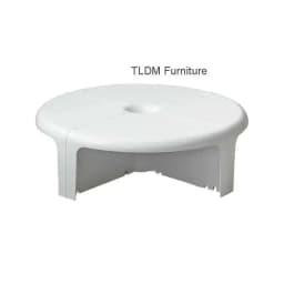 Nordic Round Color Side Table Creative ABS Plastic Coffee Tables Designer Living Room Furniture Modern Home Storage Corner Table