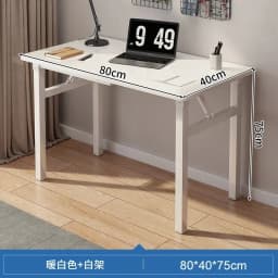 Home furnitureFoldable Computer Table Desktop Desk Home Desk Bedroom Rental House Small Table Simple Study Writing Desk