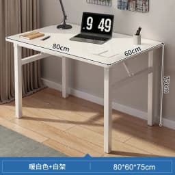 Home furnitureFoldable Computer Table Desktop Desk Home Desk Bedroom Rental House Small Table Simple Study Writing Desk